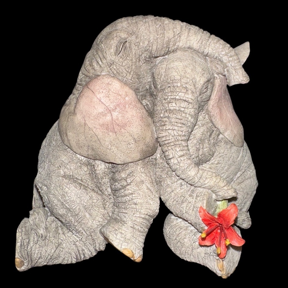 TUSKERS BY SCULPTOR BARRY PRICE